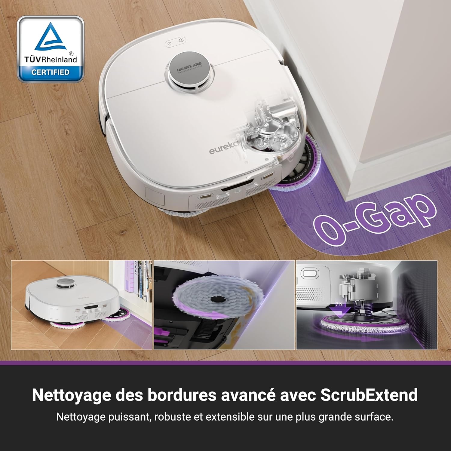 Robot Aspirateur et Laveur Ultra Intelligent - 35% de remise