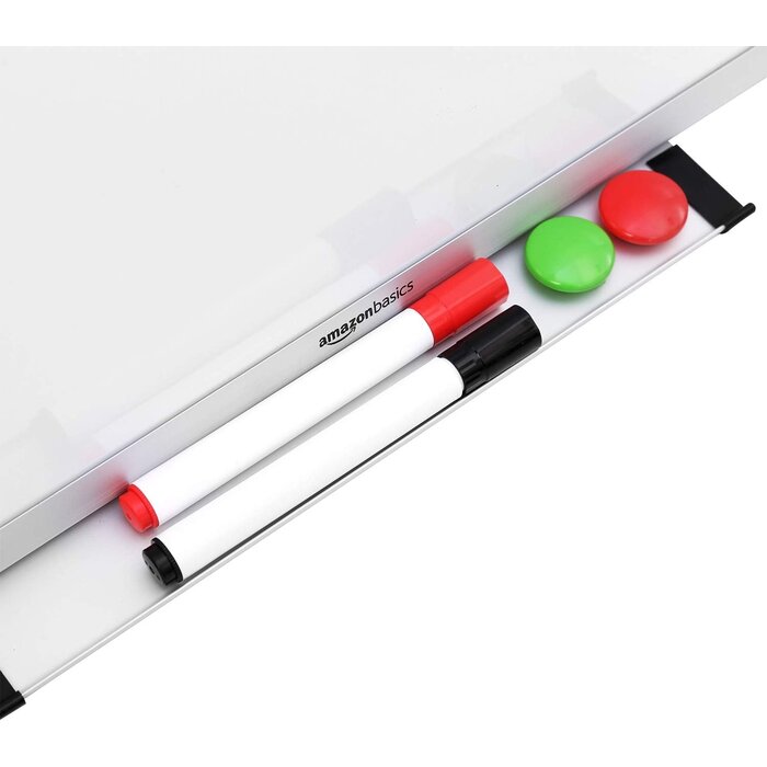 Amazon Basics Tableau blanc magnétique 60 x 90 cm - 32% de remise