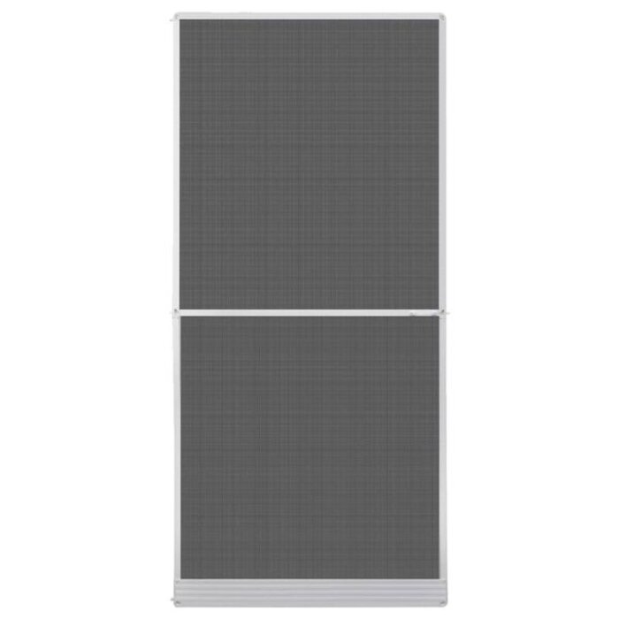 Vidaxl Porte moustiquaire alu 100x215 cm - Blanc - 33% de remise