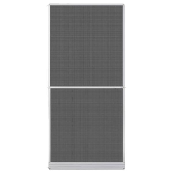 Vidaxl Porte moustiquaire alu 100x215 cm - Blanc - 33% de remise