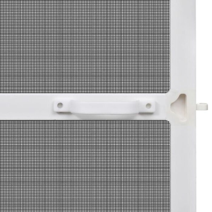 Vidaxl Porte moustiquaire alu 100x215 cm - Blanc - 33% de remise