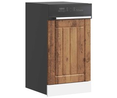 Vidaxl Façade lave-vaisselle aspect vieux bois 45x67cm - 37% de remise