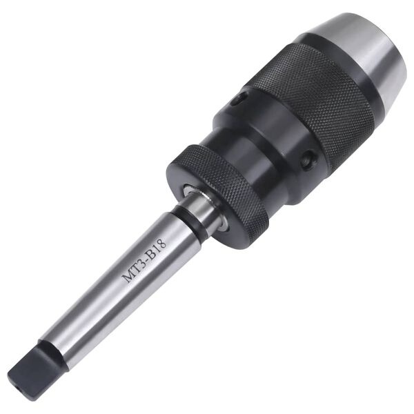 Vidaxl Mandrin auto-serrant MT3-B18 16mm Acier 40 Cr - 32% de remise