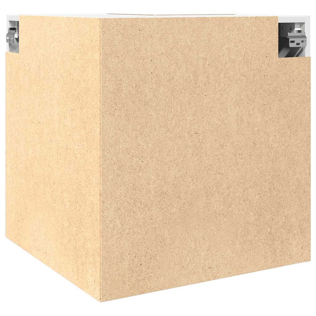 Vidaxl Meuble d'angle suspendu Lyon 57x57x60 cm - Vieux bois - 34% de remise