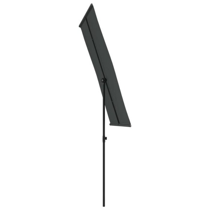 Vidaxl Parasol rectangulaire 180x110 cm Anthracite - 32% de remise