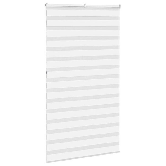 Vidaxl Store enrouleur jour nuit 130x230 cm blanc - 32% de remise