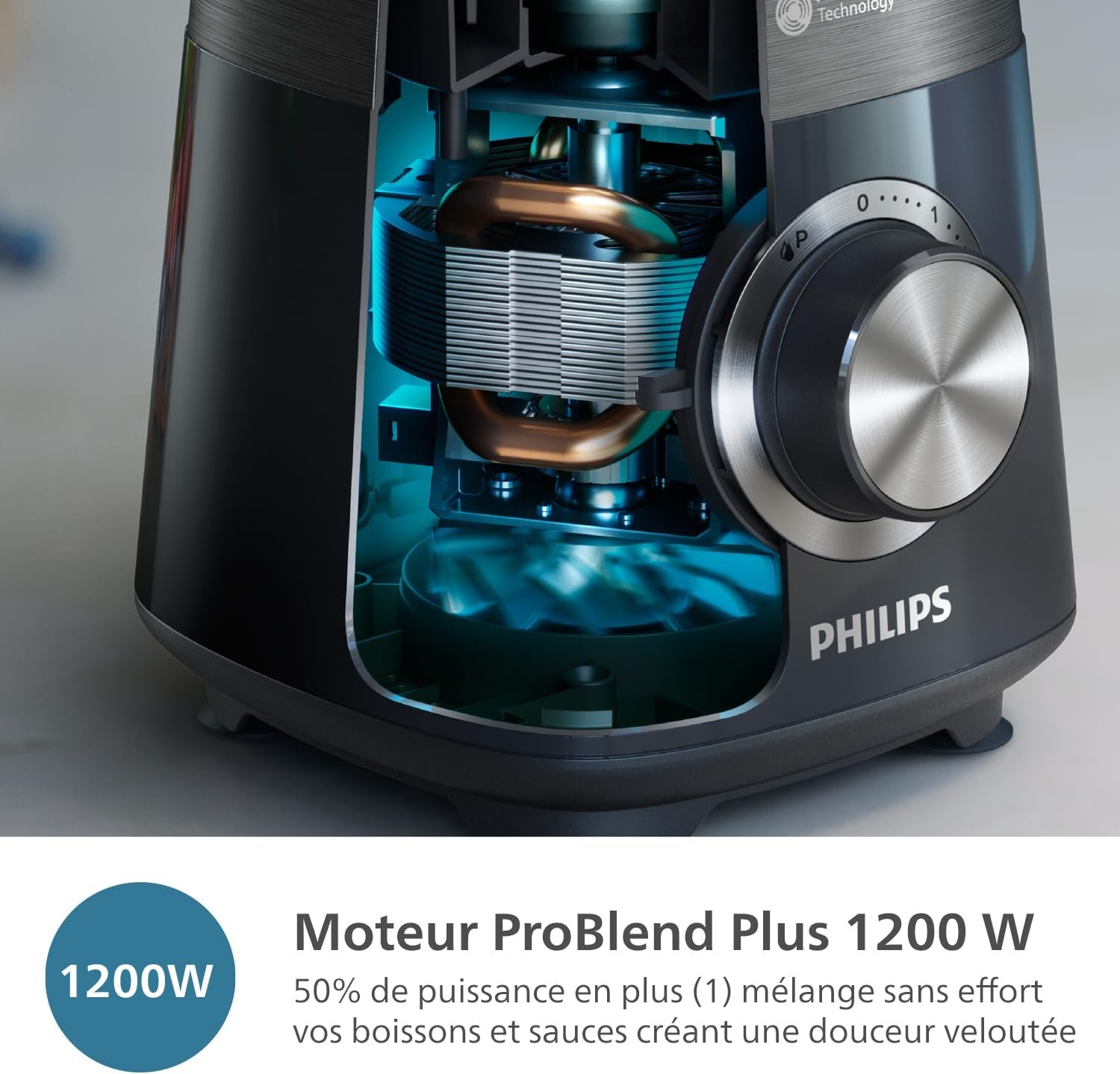 Philips Blender 1200W série 5000 avec gobelet nomade - 34% de remise