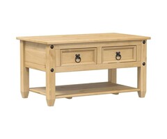 Vidaxl Table basse en pin massif style rustique - 38% de remise