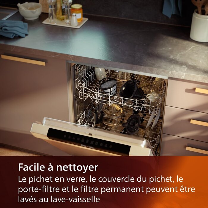 Philips Cafetière filtre avec broyeur - 1,25 L - 35% de remise