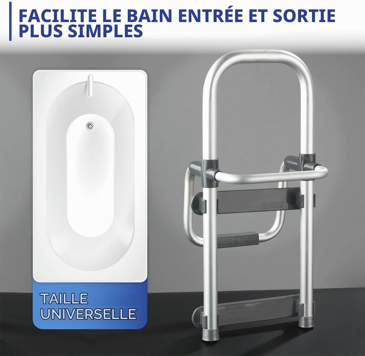 Poignée de sécurité pour baignoire Secura - 33% de remise