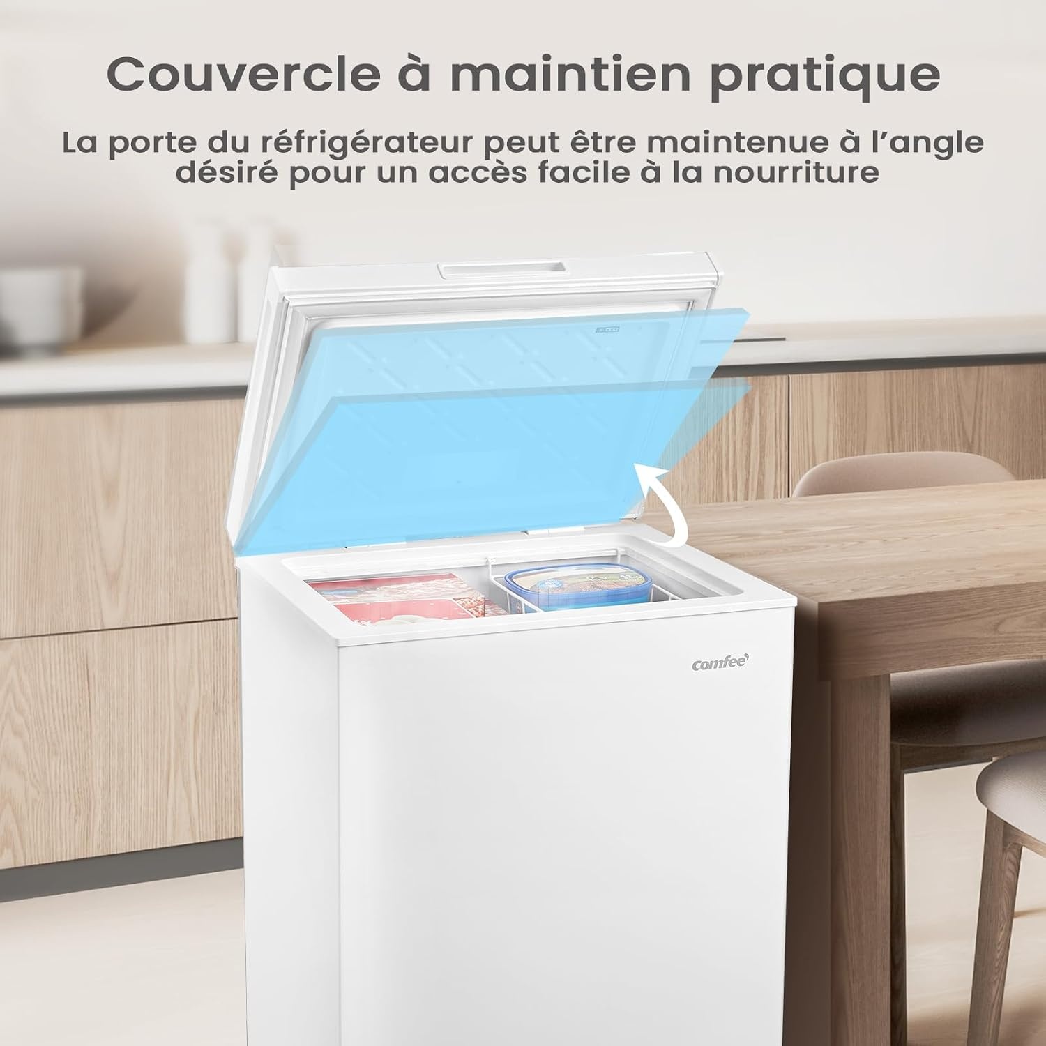 Congélateur coffre 99L Inverter - 35% de remise - Déballé / Bon état