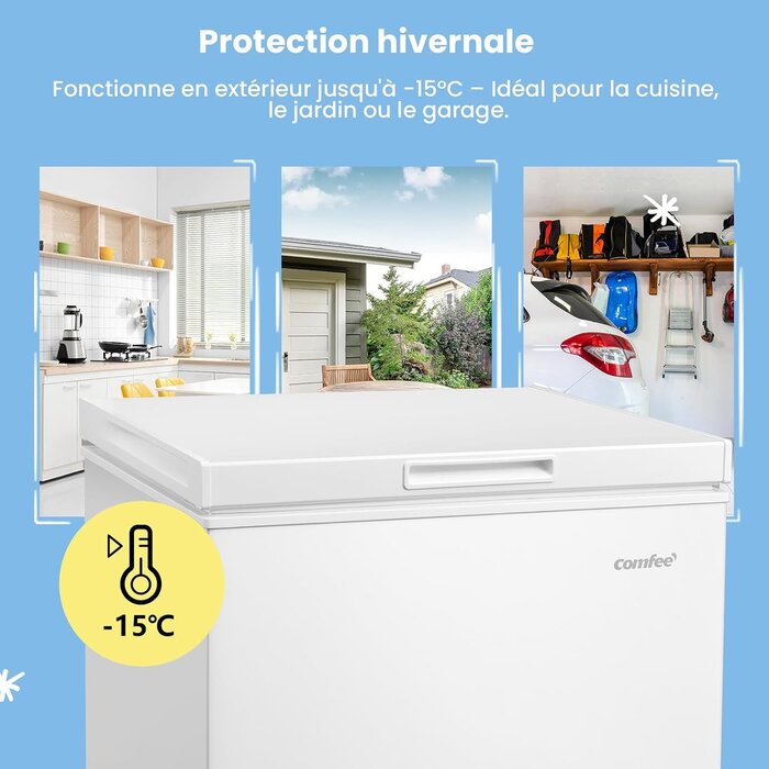 Congélateur coffre 99L Inverter - 35% de remise - Déballé / Bon état