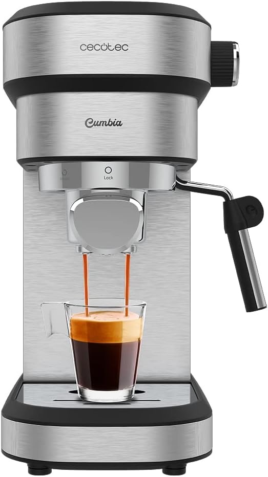 Cecotec Machine à expresso 20 bars 1350W Rose - 34% de remise