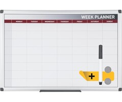 Planning hebdomadaire magnétique 60x45 cm - 32% de remise