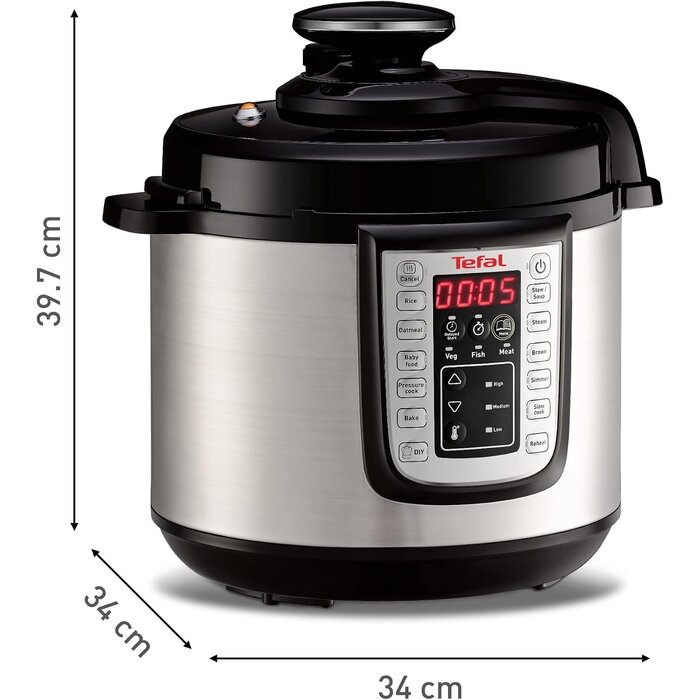 Autocuiseur Électrique 6L - 25 Programmes - 34% de remise