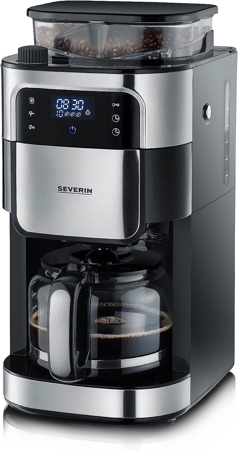 Cafetière filtre avec moulin intégré 1,25L - 35% de remise