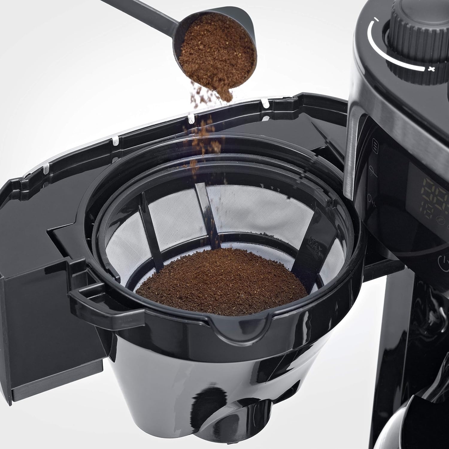 Cafetière filtre avec moulin intégré 1,25L - 35% de remise
