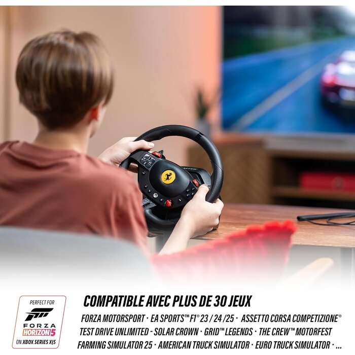 Volant de course Ferrari 296 GTS pour Xbox et PC - 34% de remise