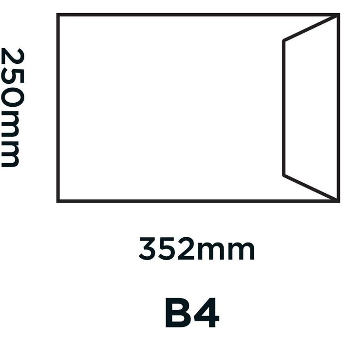 100 Enveloppes cartonnées rigides 352x250mm - 32% de remise