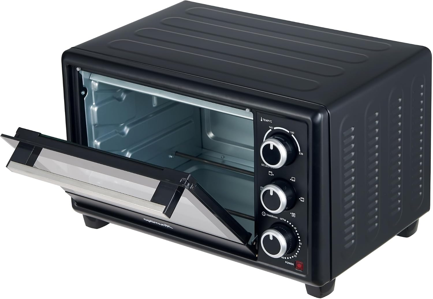 Mini-four 20 L chaleur tournante - 1380 W - Noir - 34% de remise