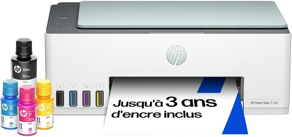 Hp Imprimante Multifonction Réservoir Rechargeable - 35% de remise