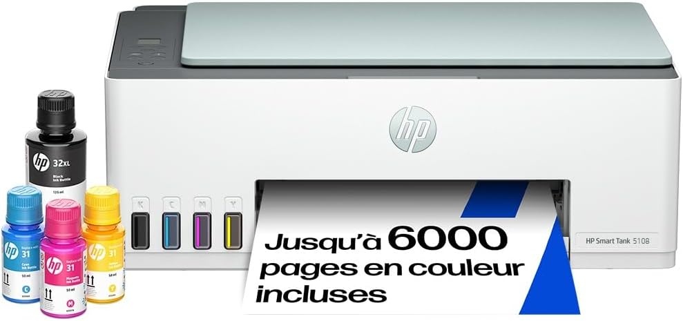 Hp Imprimante Multifonction Réservoir Rechargeable - 35% de remise