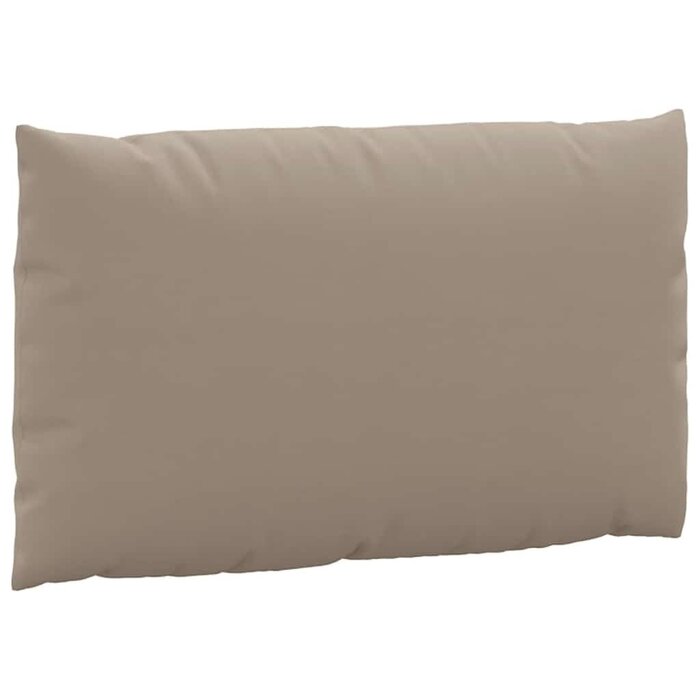 Vidaxl Lot de 2 coussins pour palettes 60x60 cm - Taupe - 33% de remise
