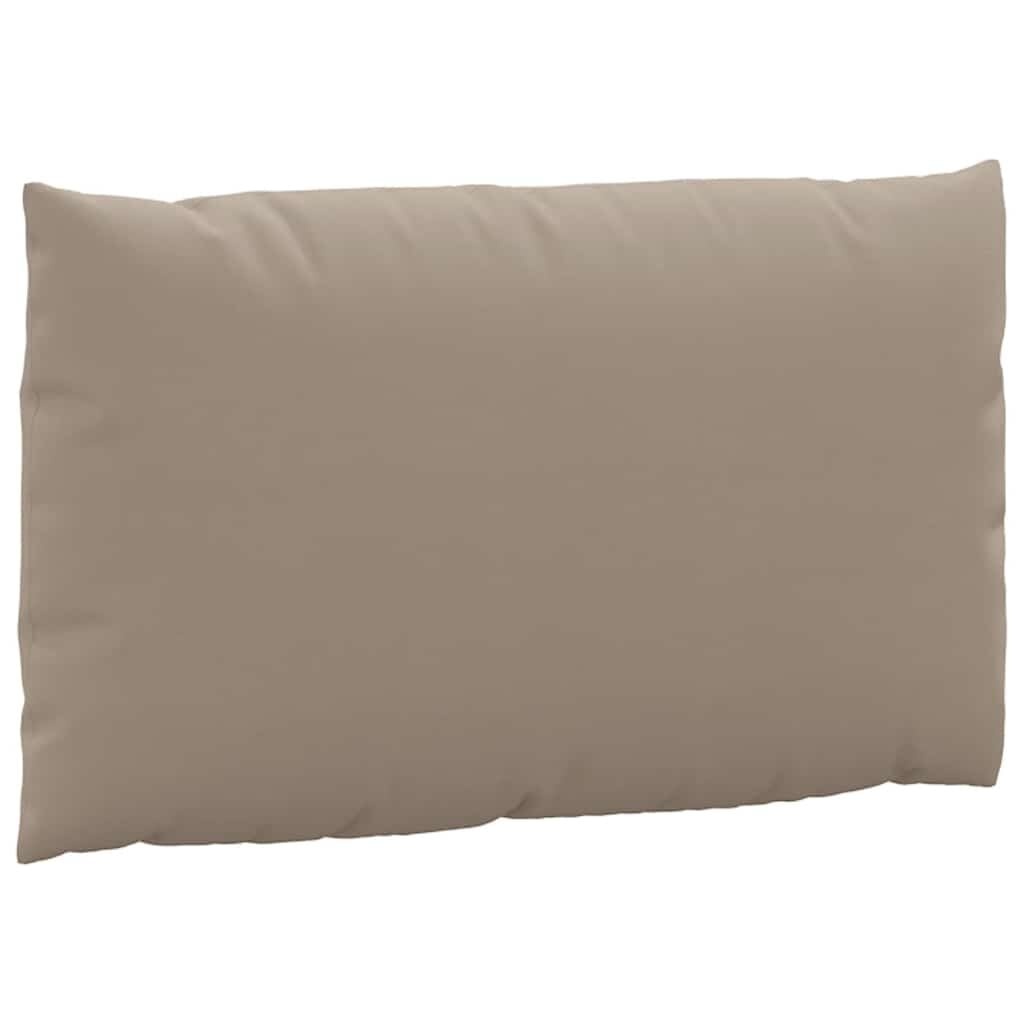 Vidaxl Lot de 2 coussins pour palettes 60x60 cm - Taupe - 33% de remise