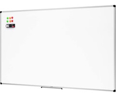 Amazon Basics Tableau blanc magnétique 90x60 cm - Cadre aluminium - 26% de remise
