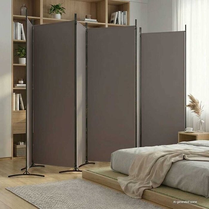 Vidaxl Paravent 6 panneaux 520x180 cm anthracite - 34% de remise