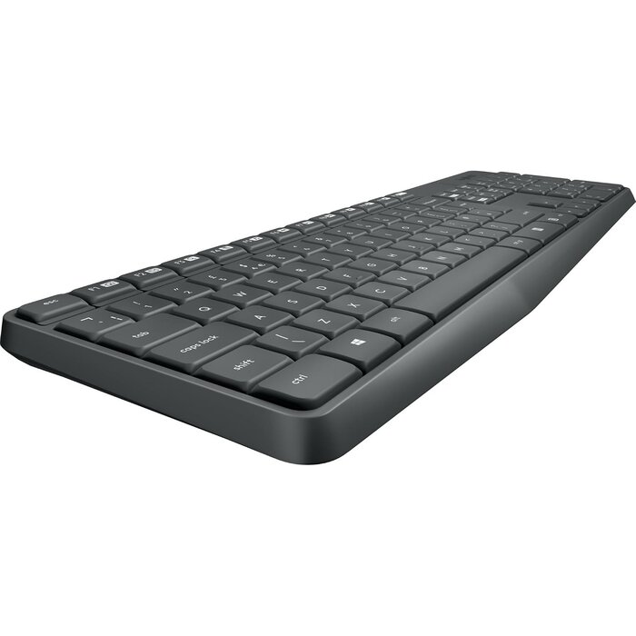 Logitech Ensemble clavier souris sans fil QWERTZ gris - 32% de remise