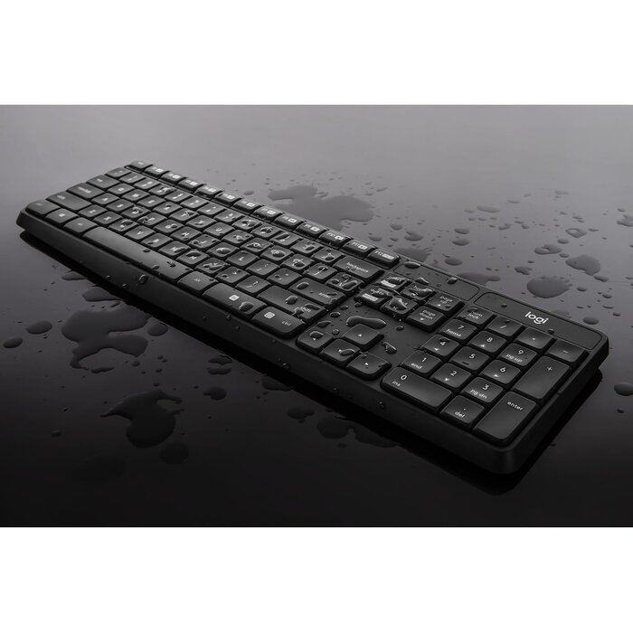 Logitech Ensemble clavier souris sans fil QWERTZ gris - 32% de remise
