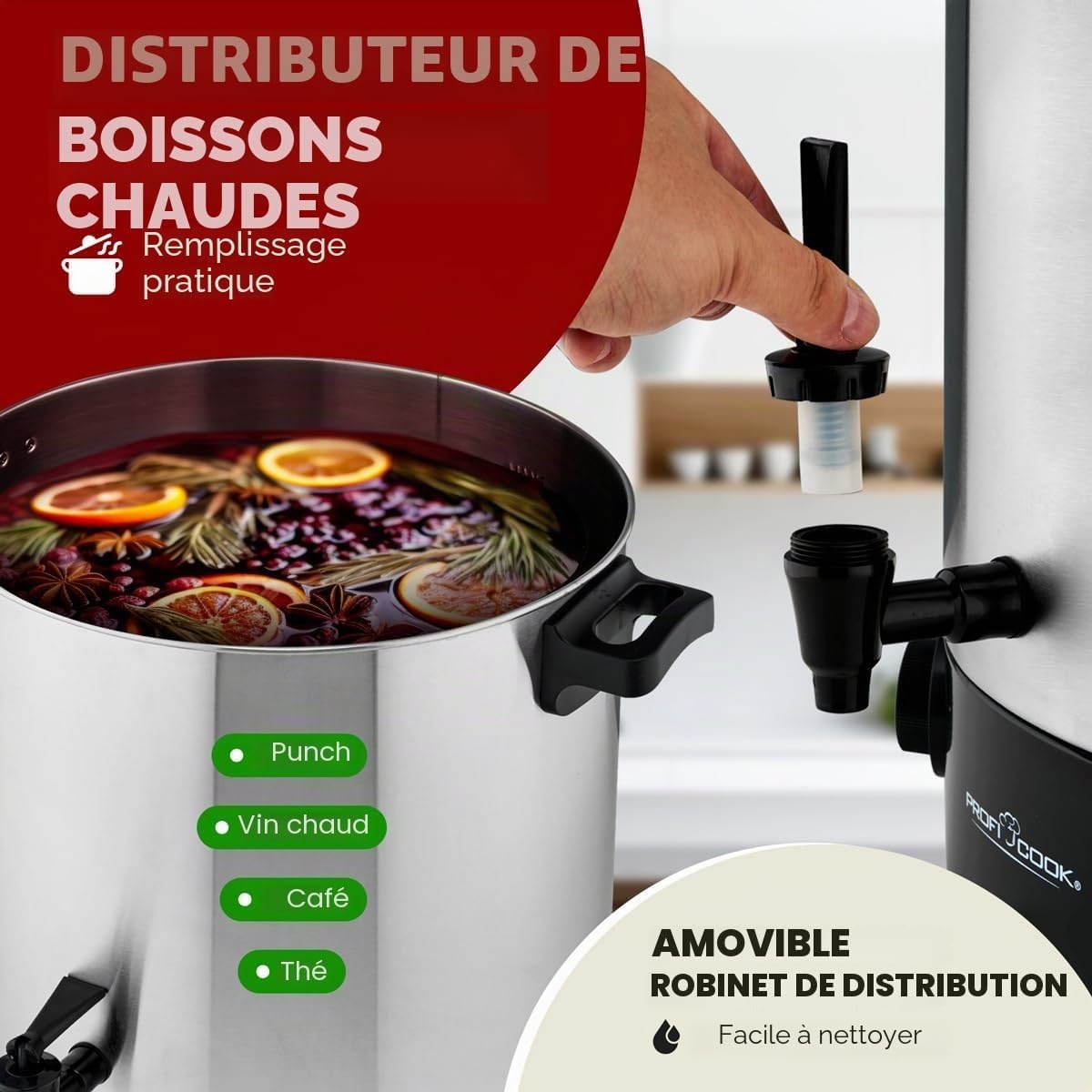Stérilisateur 32L Chrome noir XL - 34% de remise