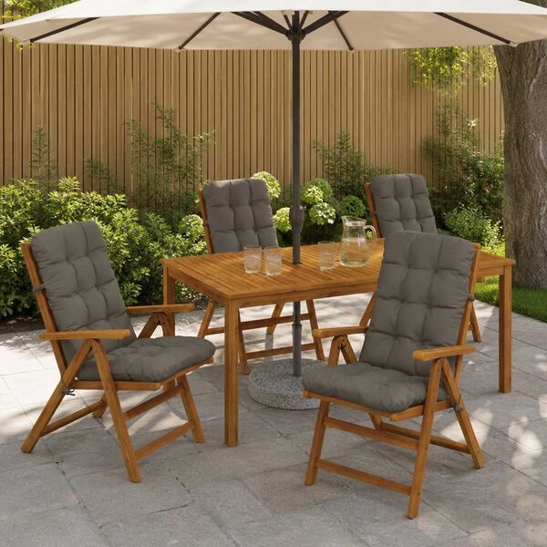 Vidaxl Lot de 4 coussins pour chaise haute VIANEN, 120x50cm - 34% de remise