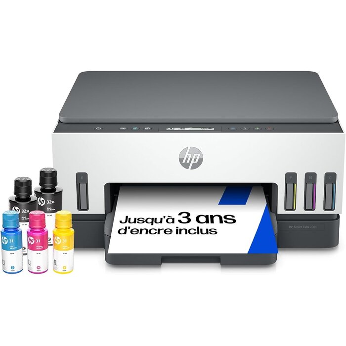 Hp Imprimante multifonction 3-en-1 jet d'encre Smart Tank - 35% de remise