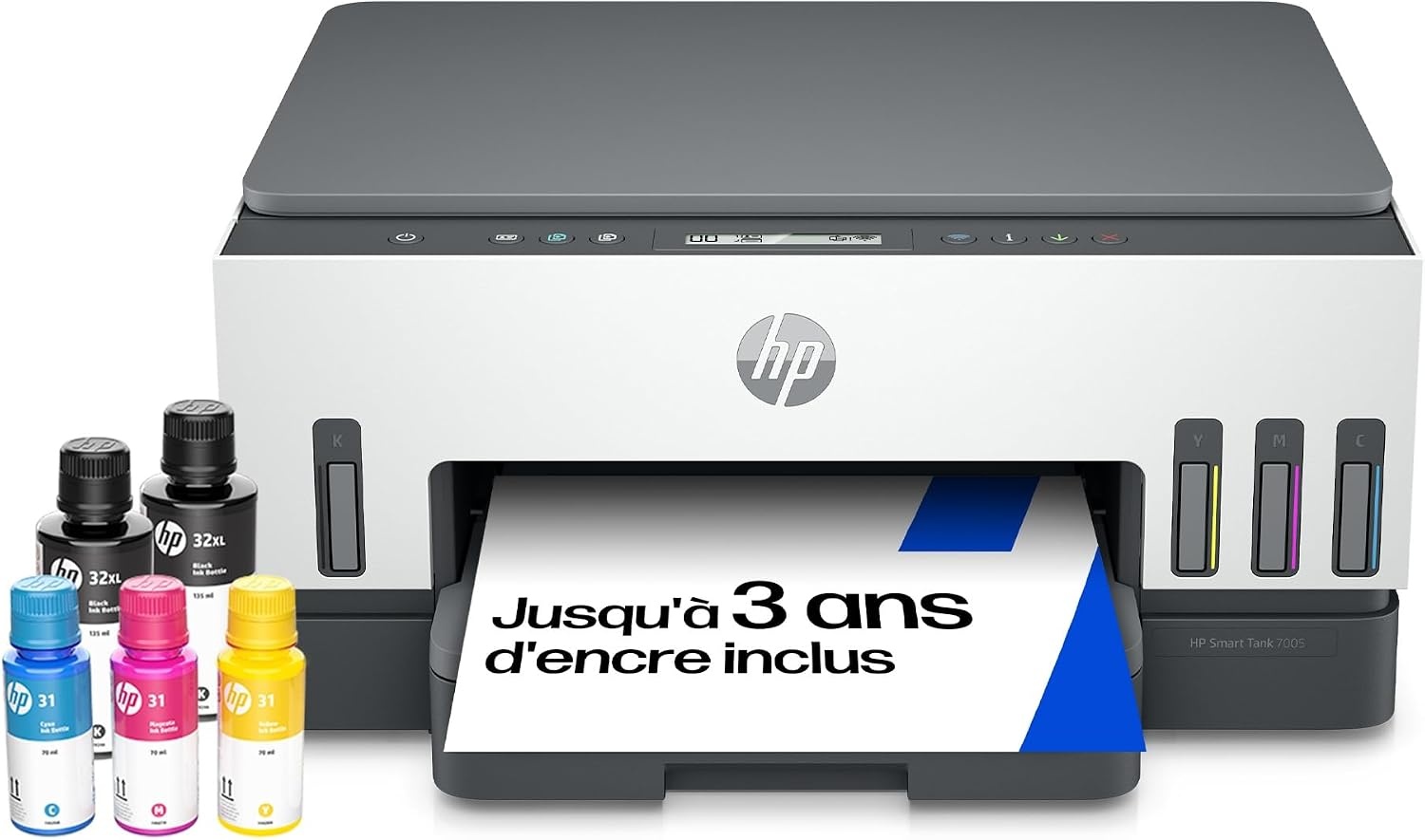 Hp Imprimante multifonction 3-en-1 jet d'encre Smart Tank - 35% de remise