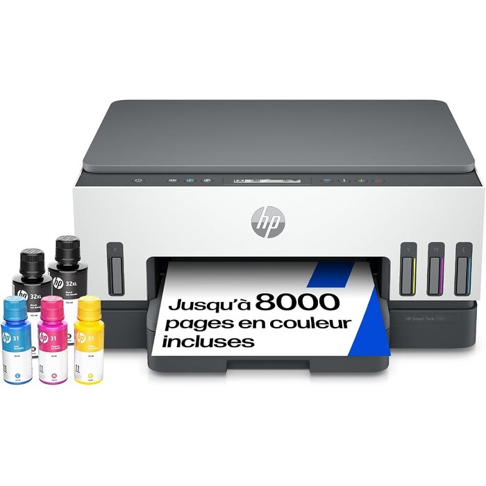 Hp Imprimante multifonction 3-en-1 jet d'encre Smart Tank - 35% de remise