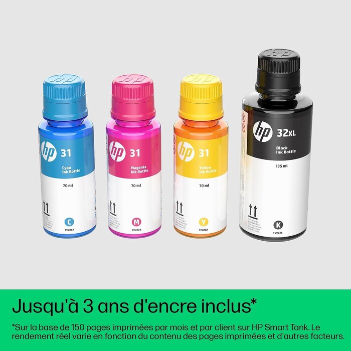 Hp Imprimante multifonction 3-en-1 jet d'encre Smart Tank - 35% de remise