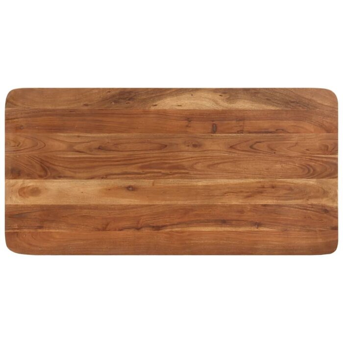 Vidaxl Table de bar en acacia massif - 110x55x106 cm - 35% de remise