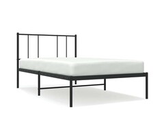 Vidaxl Cadre de lit métal noir 100x190 cm - 33% de remise