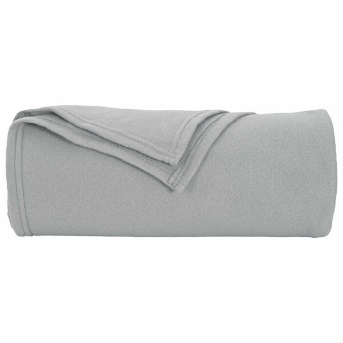 Vidaxl Plaid en polaire gris 200 x 150 cm - 30% de remise