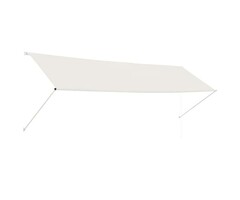 Vidaxl Store banne rétractable 400x150 cm crème - 34% de remise