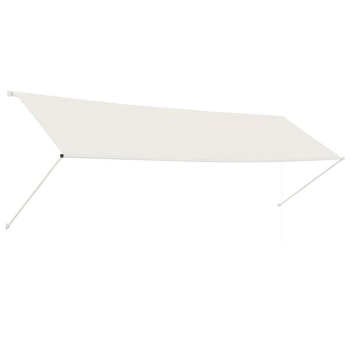 Vidaxl Store banne rétractable 400x150 cm crème - 34% de remise
