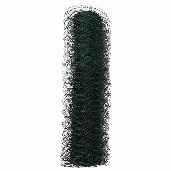 Vidaxl Grillage hexagonal en PVC vert 0,4 x 50 m - 30% de remise
