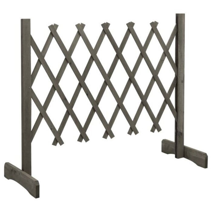 Vidaxl Treillis de jardin extensible 120x60 cm gris - 30% de remise