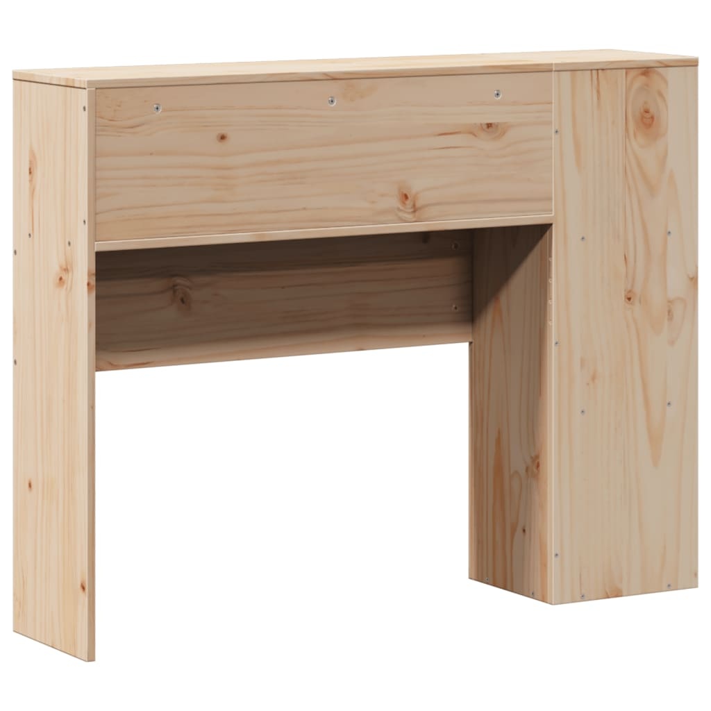 Vidaxl Tête de lit avec rangement 75 cm en pin massif - 34% de remise