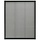 Moustiquaire plissée 80x100 cm Aluminium Anthracite - 32% de remise