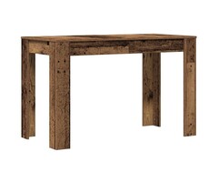 Vidaxl Table à manger effet vieux bois 120x60 cm - 34% de remise