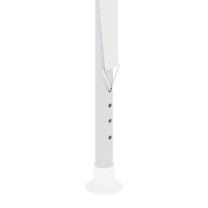 Vidaxl Tonnelle de jardin pliante 2x2m Blanc - 33% de remise