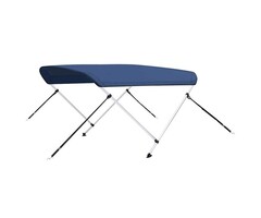 Vidaxl Bimini pour bateau 2 arceaux 180x150x110 cm bleu marine - 34% de remise
